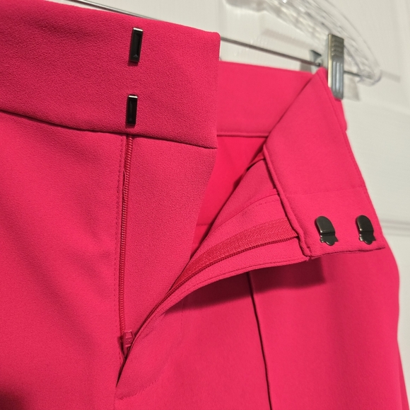 ALICE + OLIVIA Dylan Wide Leg Pant in Wild Pink Size 4 - Picture 7 of 10